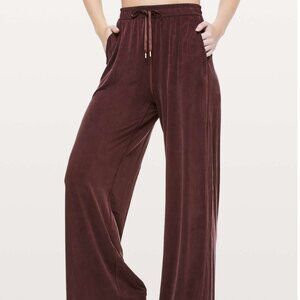 Lululemon Principal Dancer Pant Midnight Maroon Rare Size 6